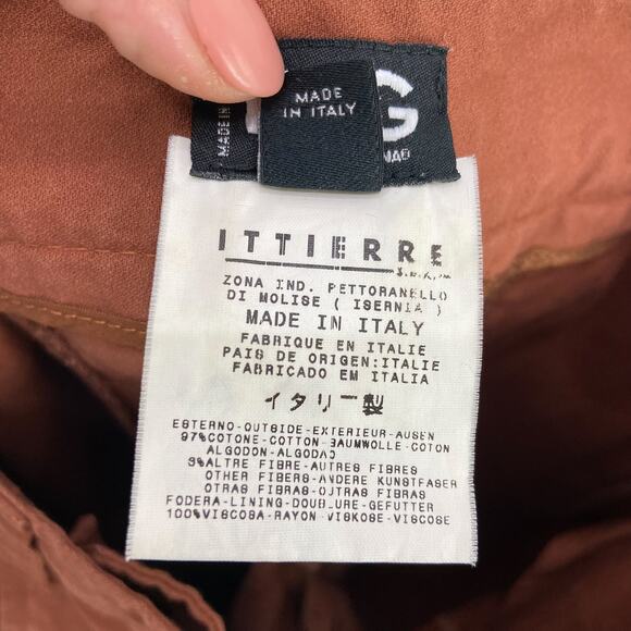 Dolce & Gabbana Casual Pants Size 26 US 40 IT Rust Orange Cropped Straight - Picture 5 of 12